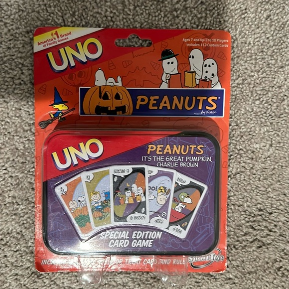 Peanuts Other - Vintage UNO PEANUTS Special ED '2006 Game”It’s The Great Pumpkin Charlie Brown”